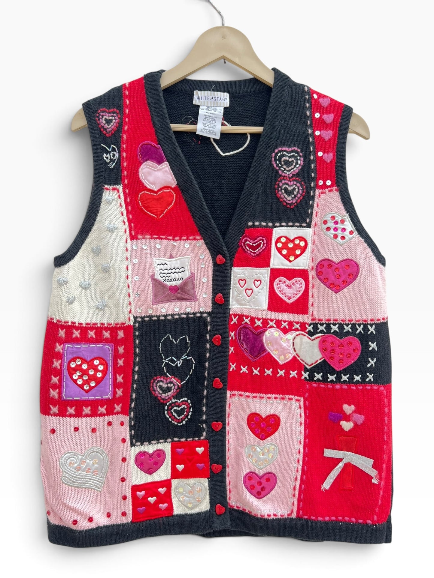 White Stag Heart Vest
