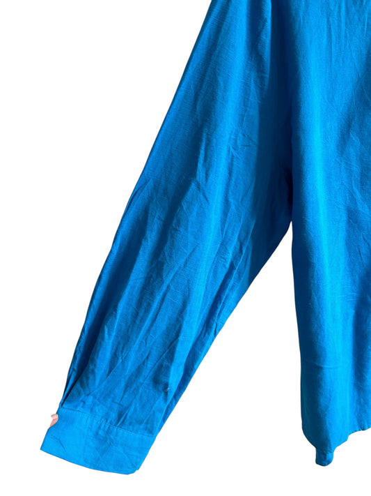 Blue Cotton Shirt