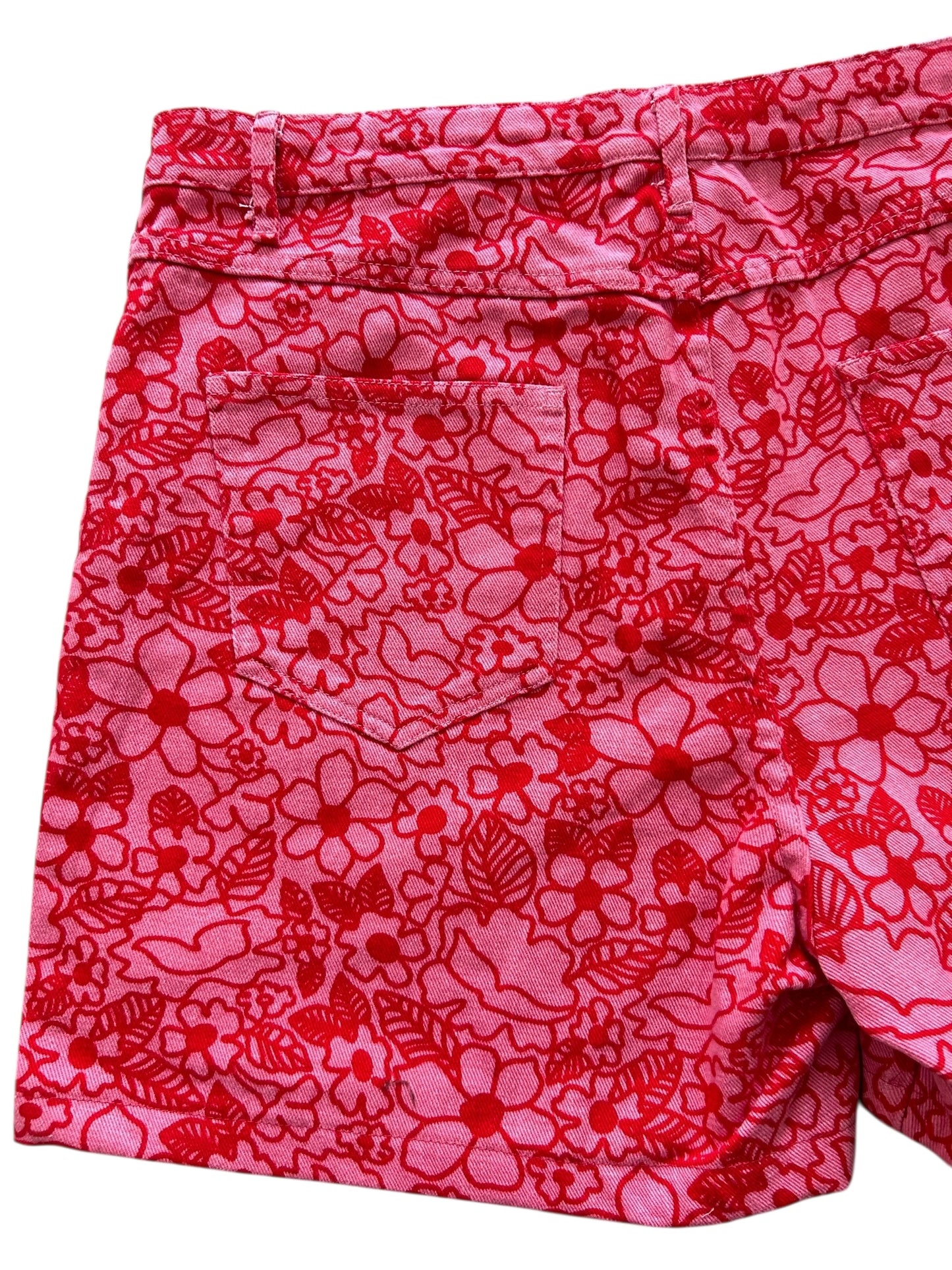 LUCY & YAK Pink Floral Shorts