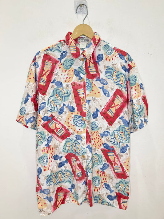 Fish Shirt: Chest- 44”