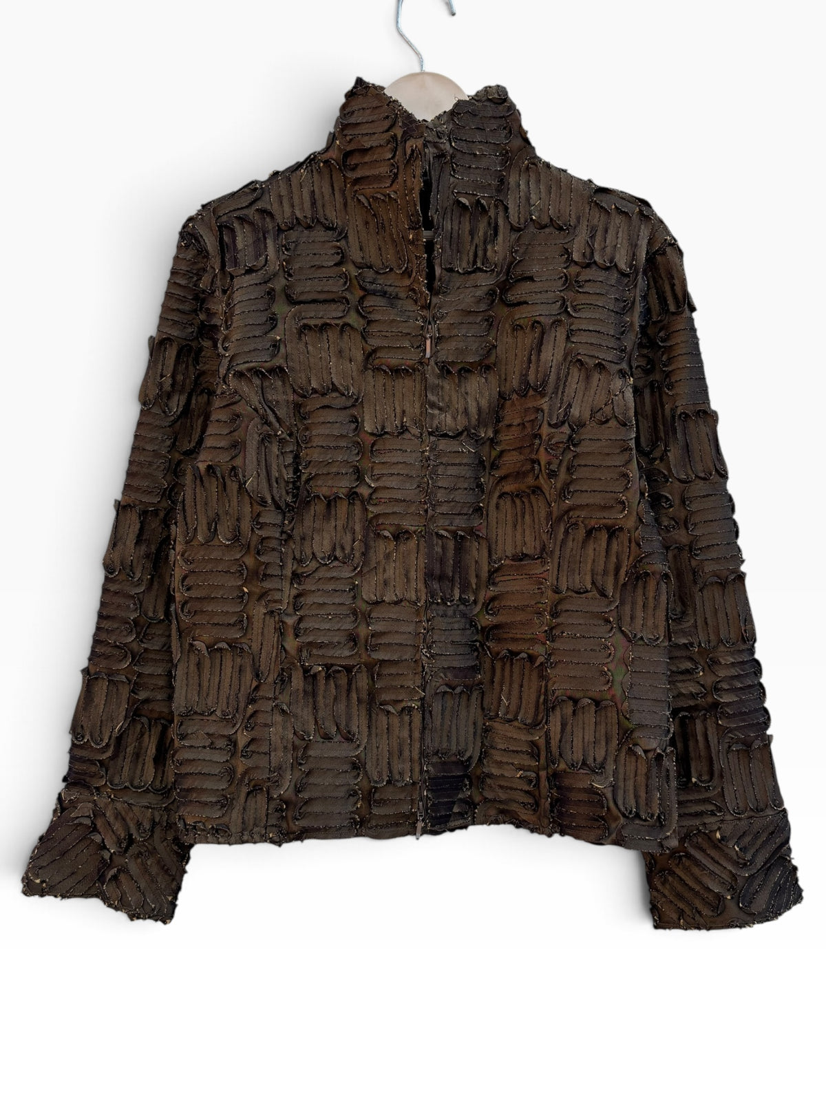 Vintage Brown Jacket: 38”