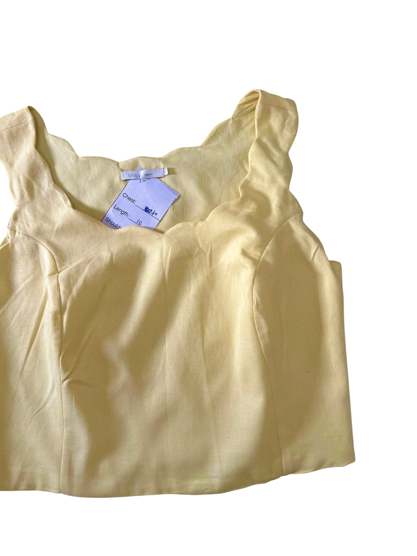 Butter Yellow Top