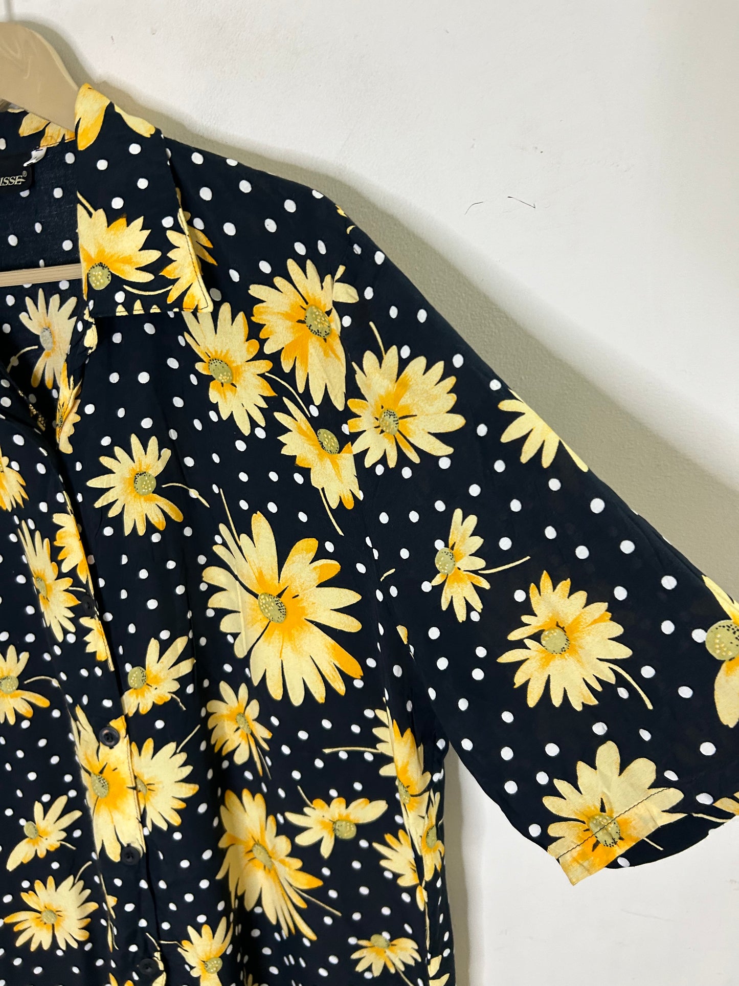 Sunflower Polka Dot Shirt