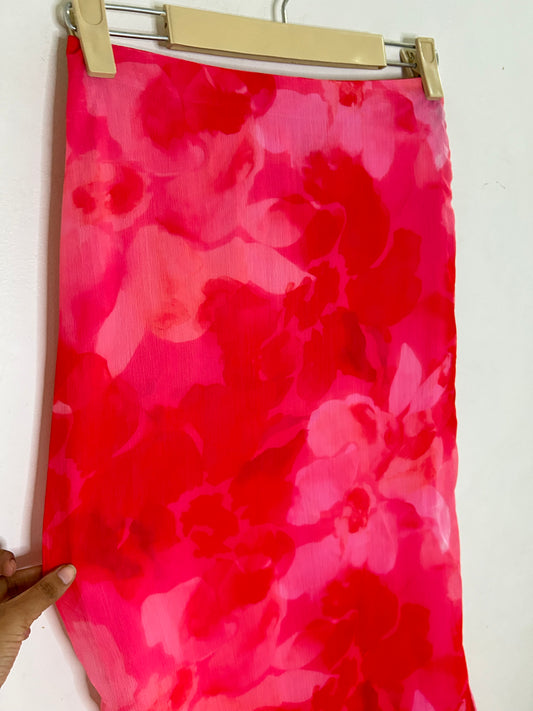 Fishtail Floral Skirt