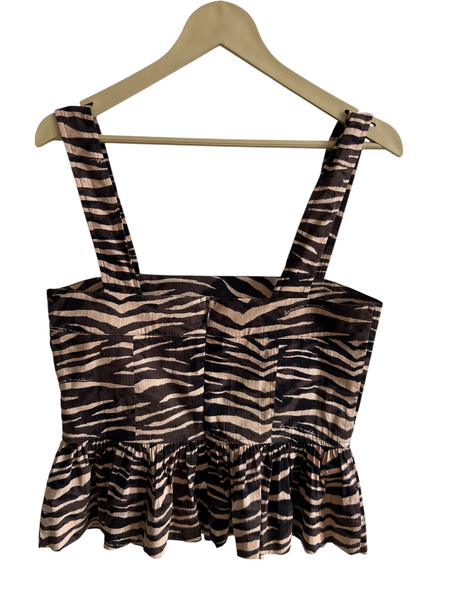 Damson Madder Zebra Top