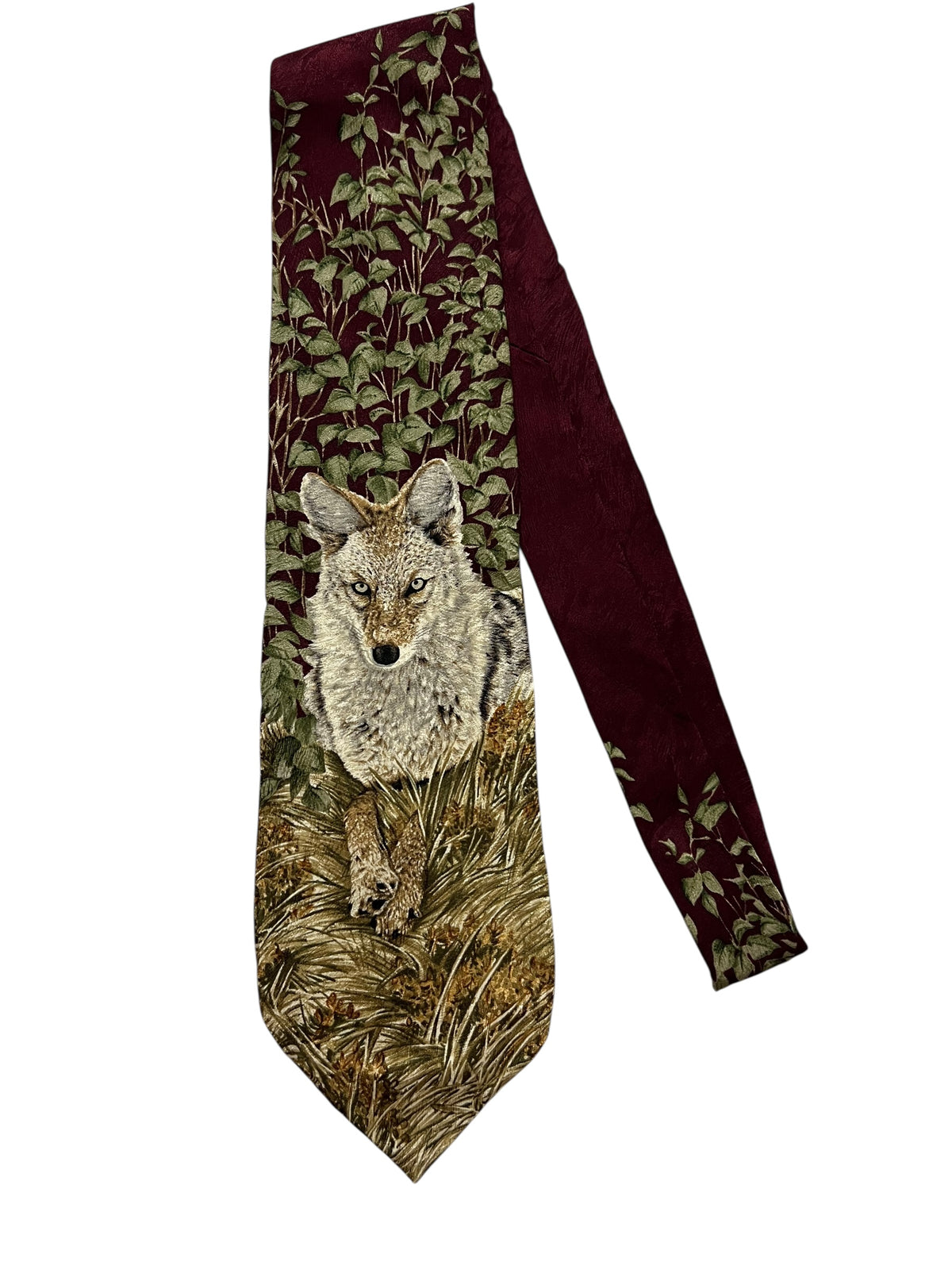 Endangered Species Wolf Tie