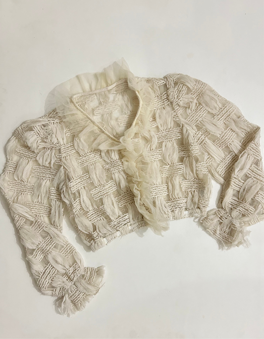 Knit Blouse Top