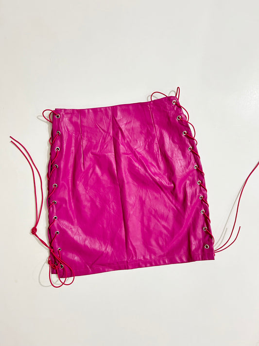 Pink Side Knot Top