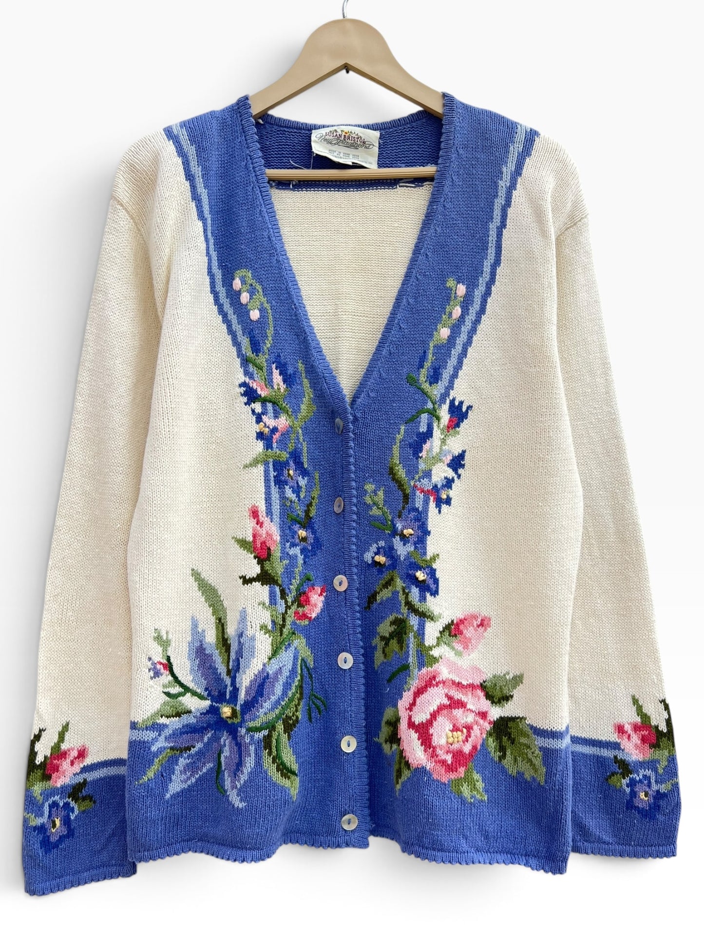 Susan Bristol Floral Sweater