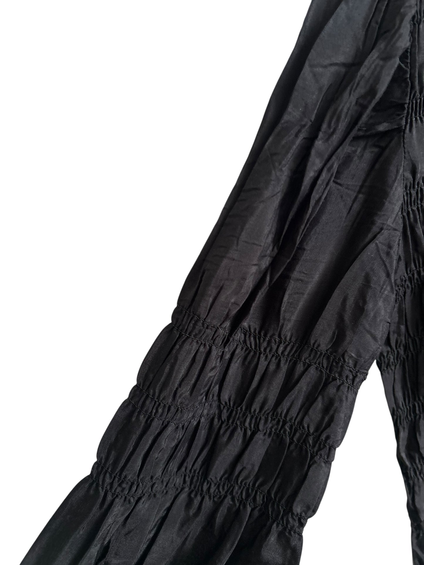 Black Ruched Top