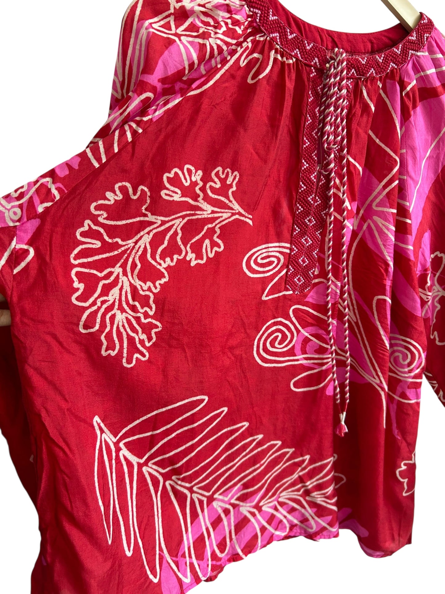 Red Printed Top