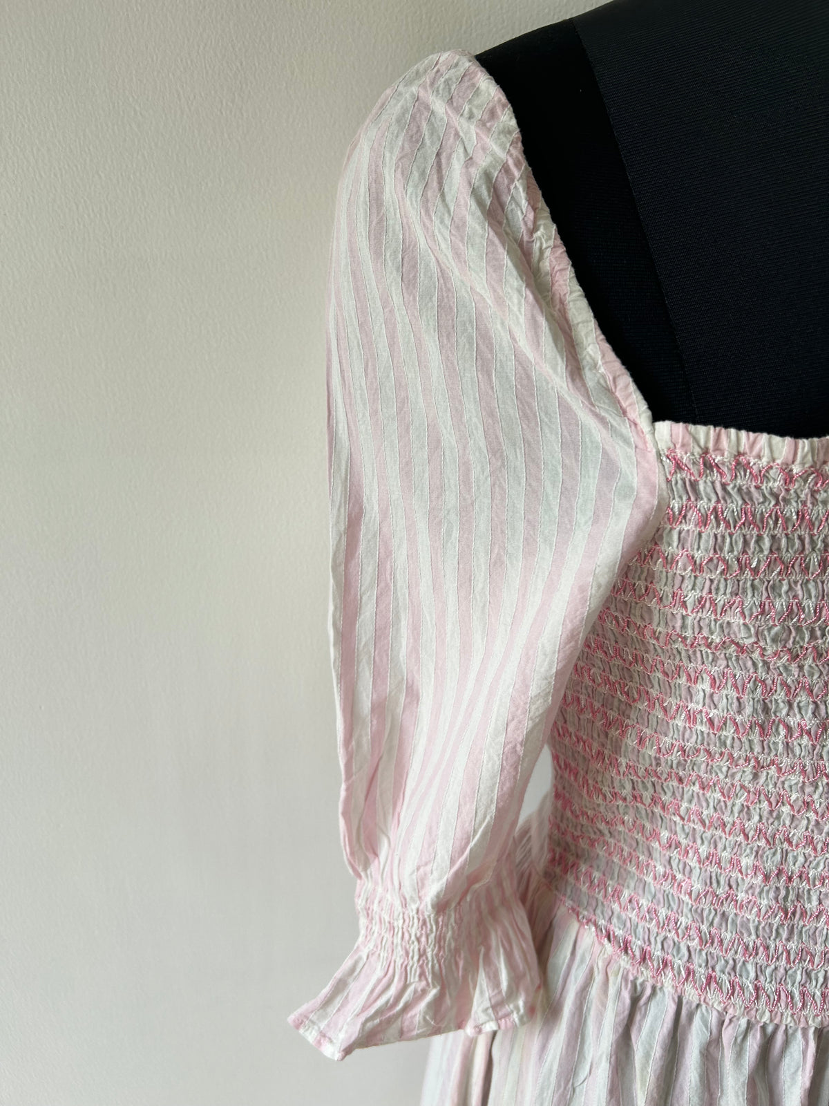 Pink Striped Dress
