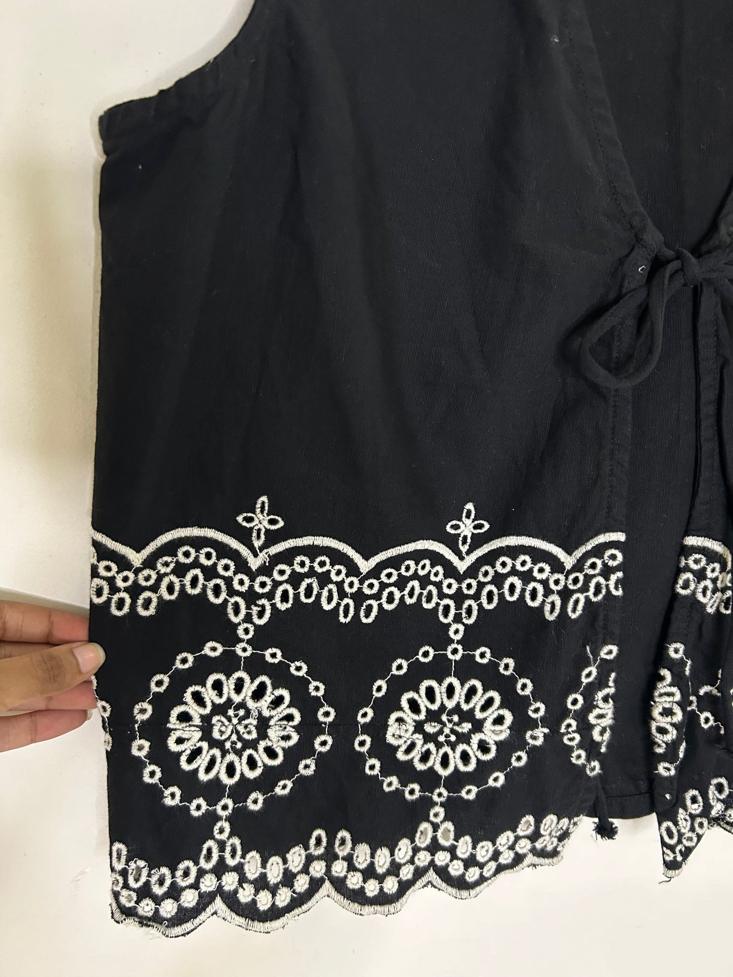 NUTMEG Cotton Knot Top