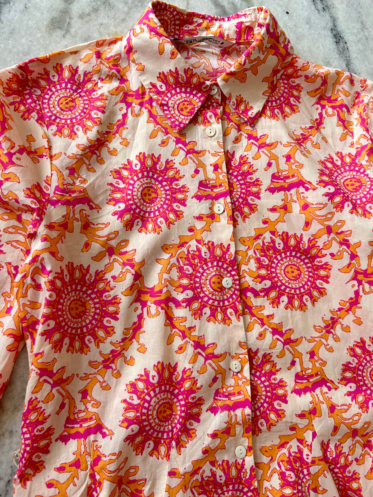 Floral Cotton ZARA Dress
