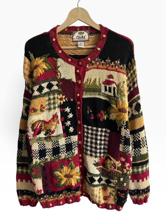 Cottagecore Tiara Sweater