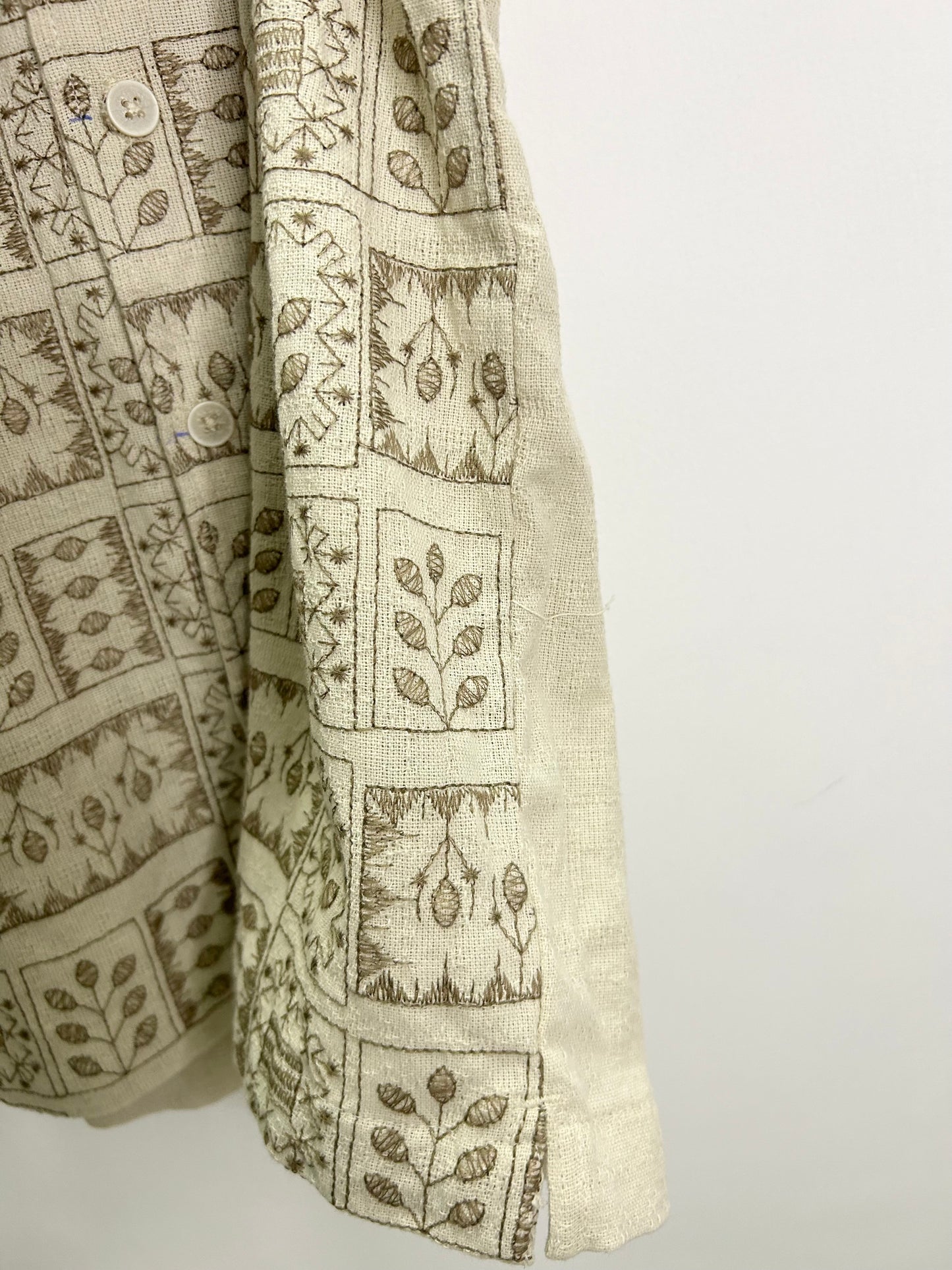 Cotton Embroidered Shirt
