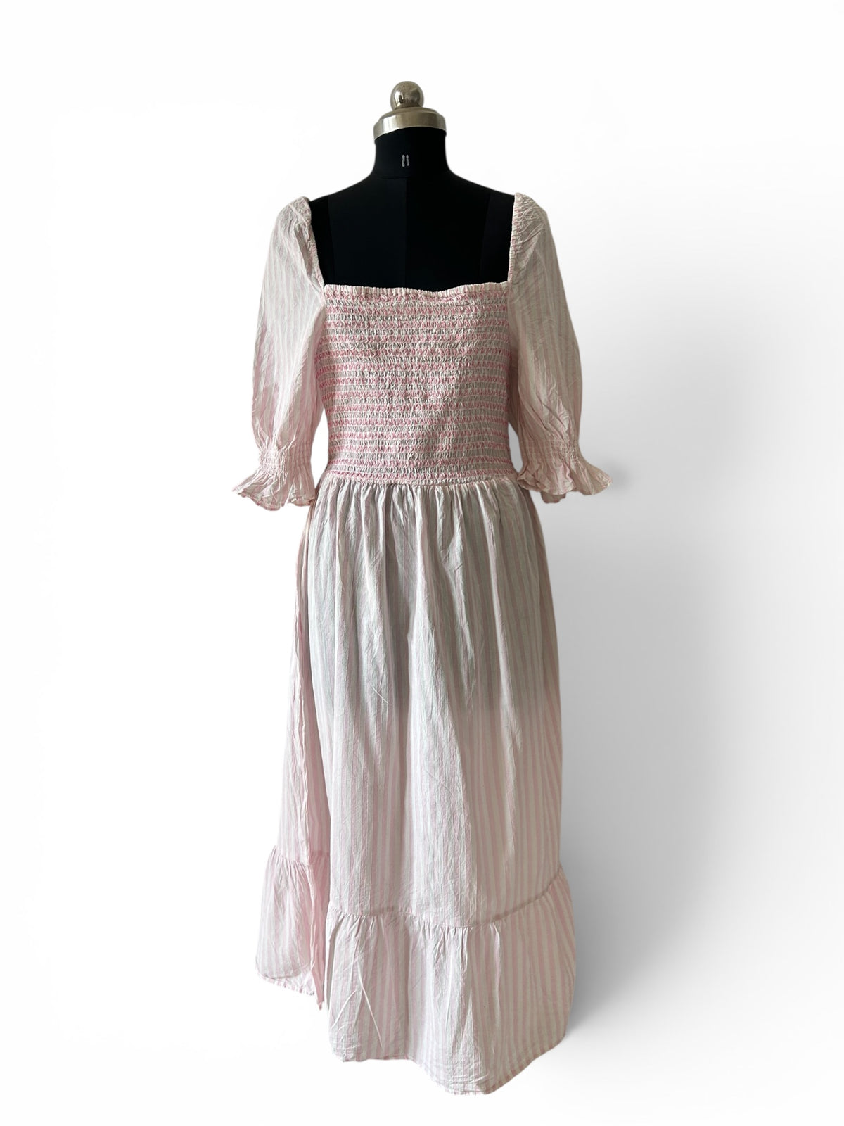 Pink Striped Dress