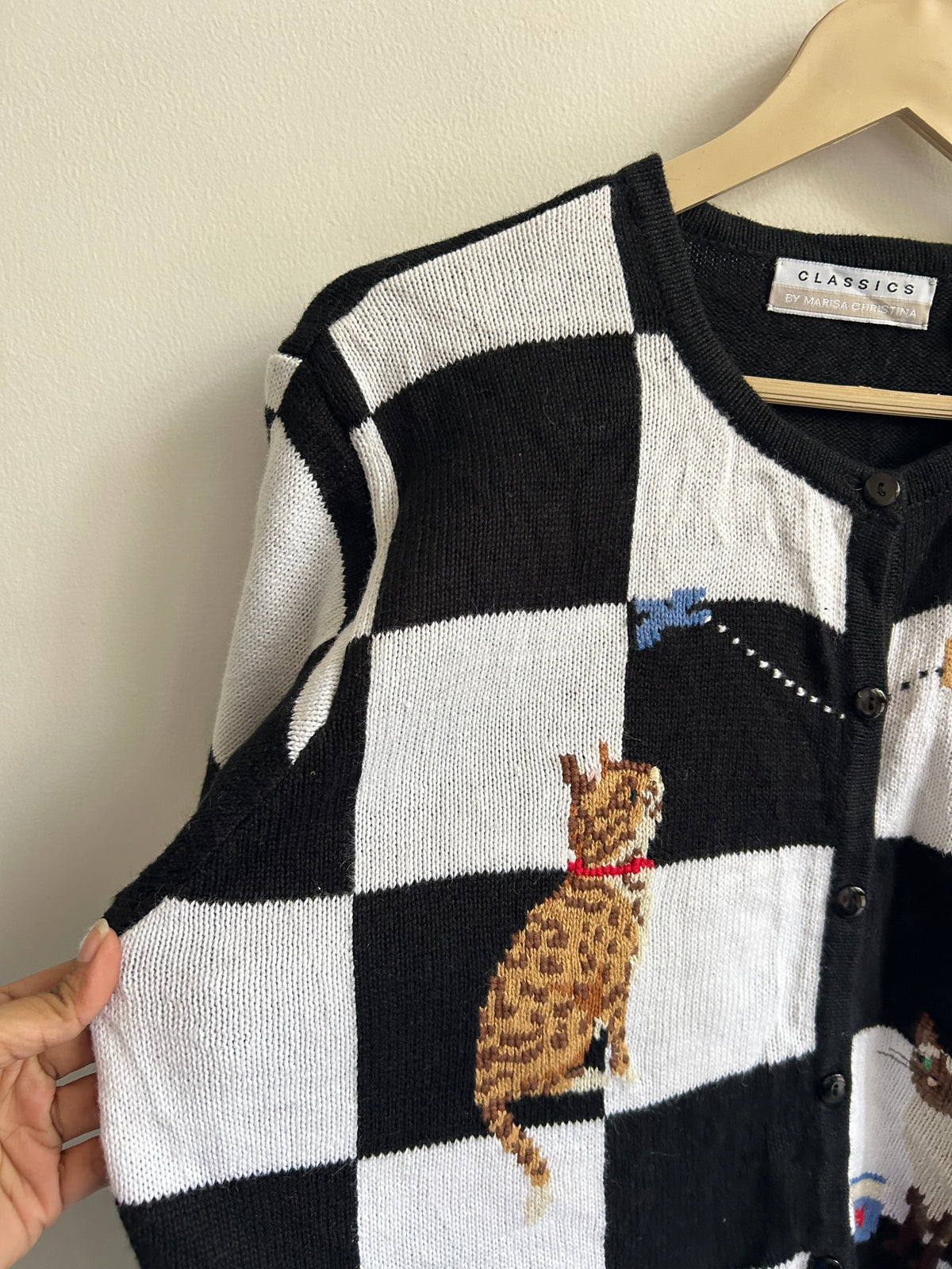 Cat T Shirt Sweater Vest