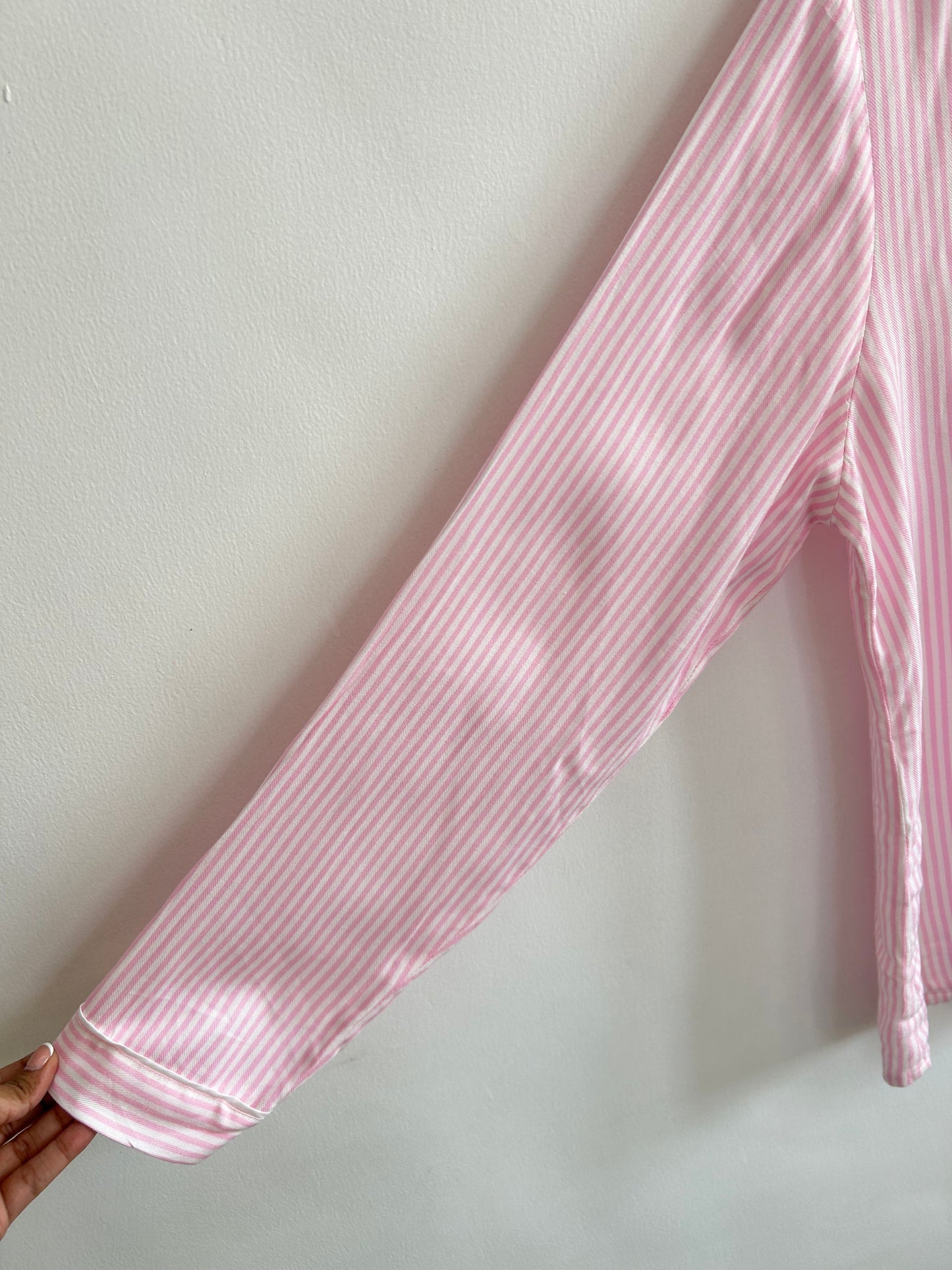 Pink Striped Shirt