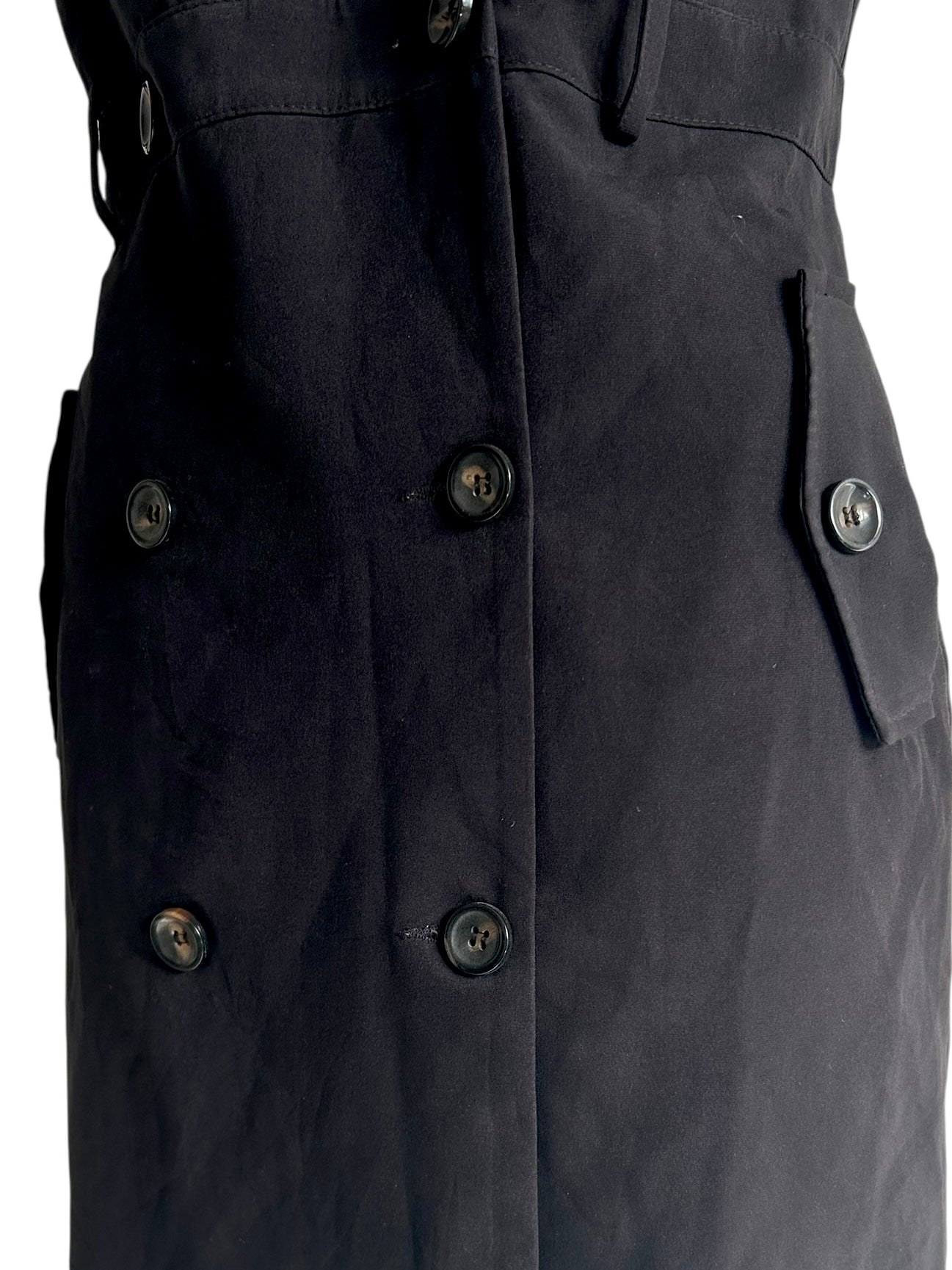 Black Waistcoat Dress