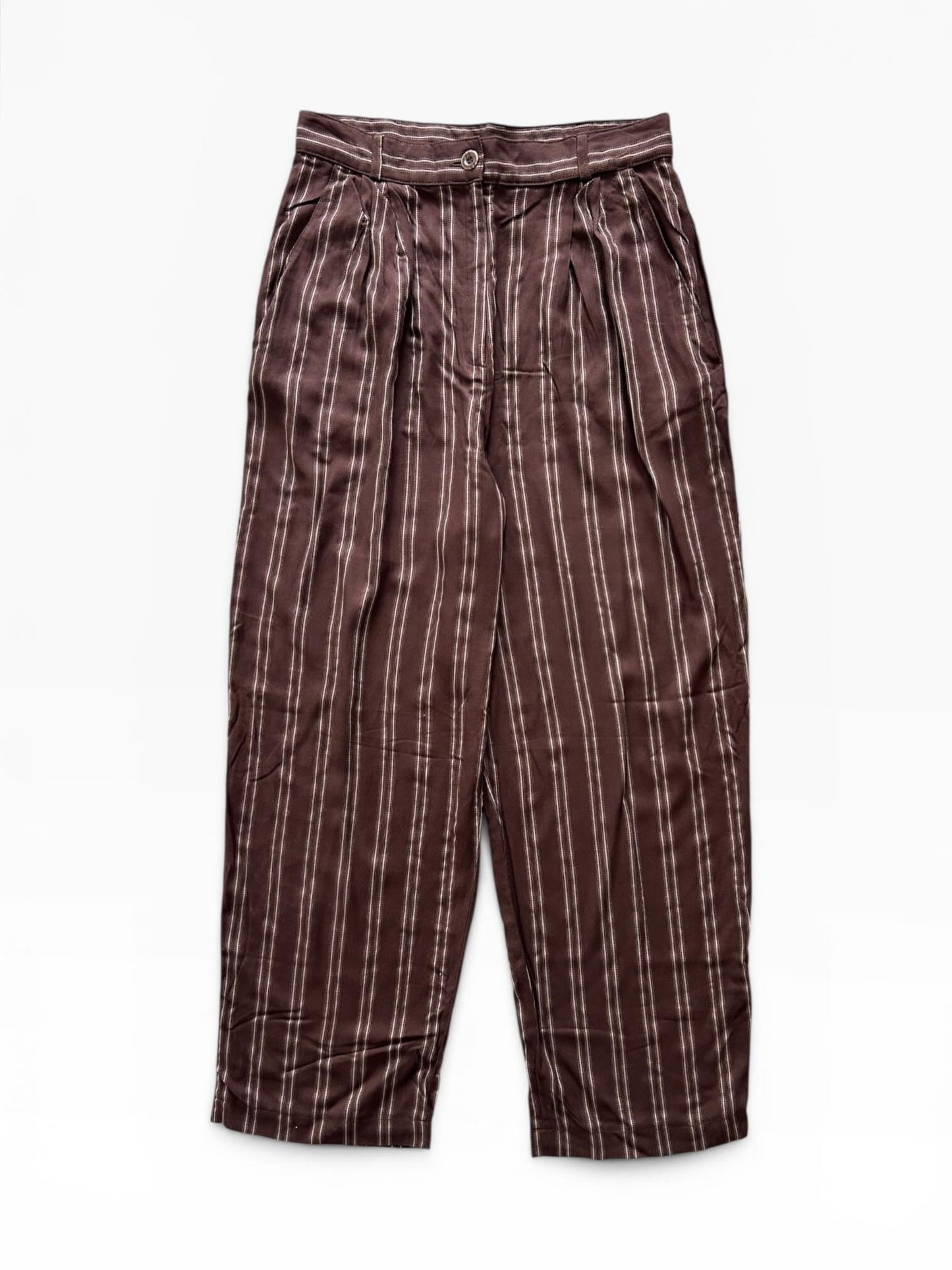 Striped Brown Pants
