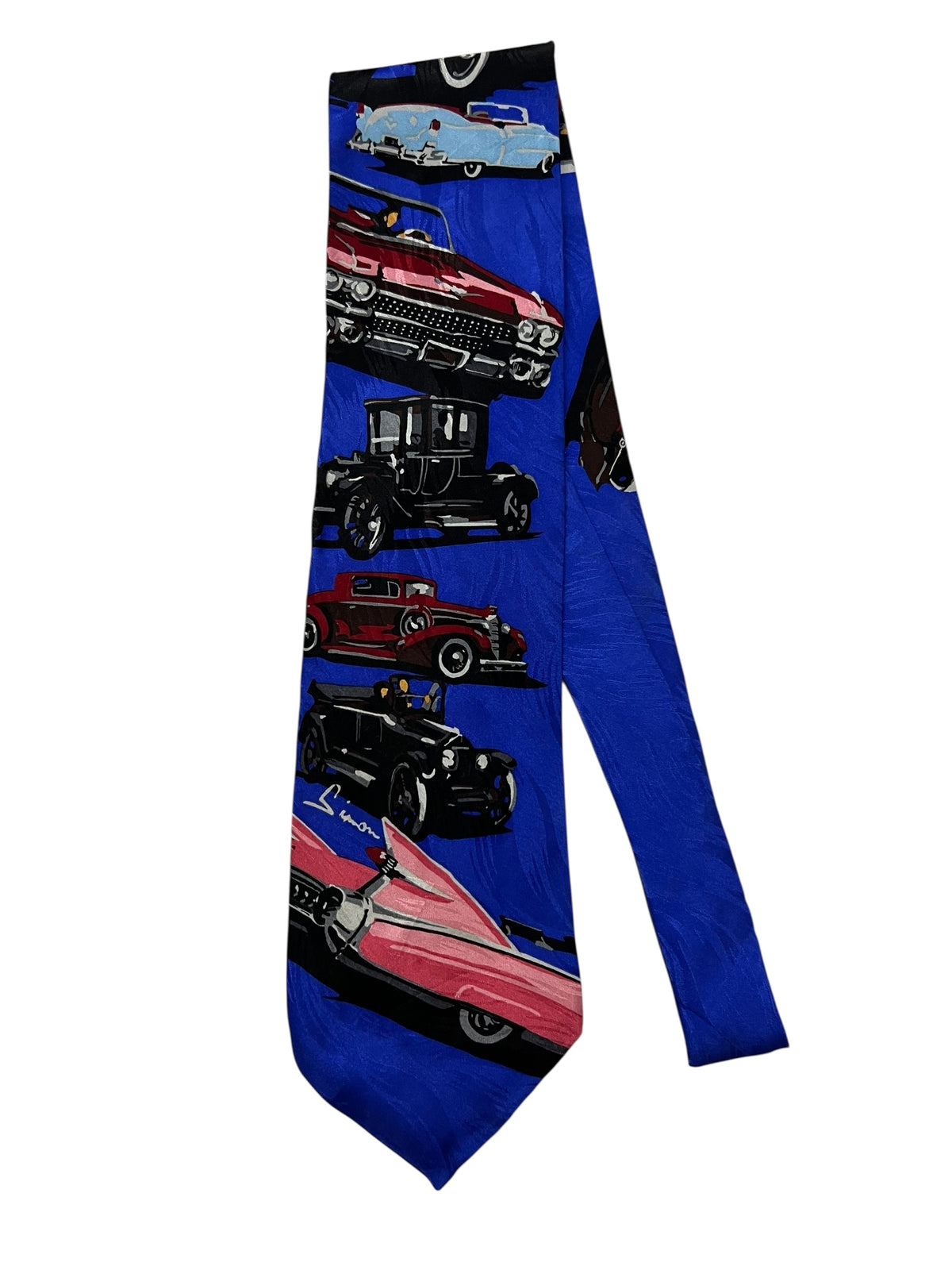 Vintage Car Tie