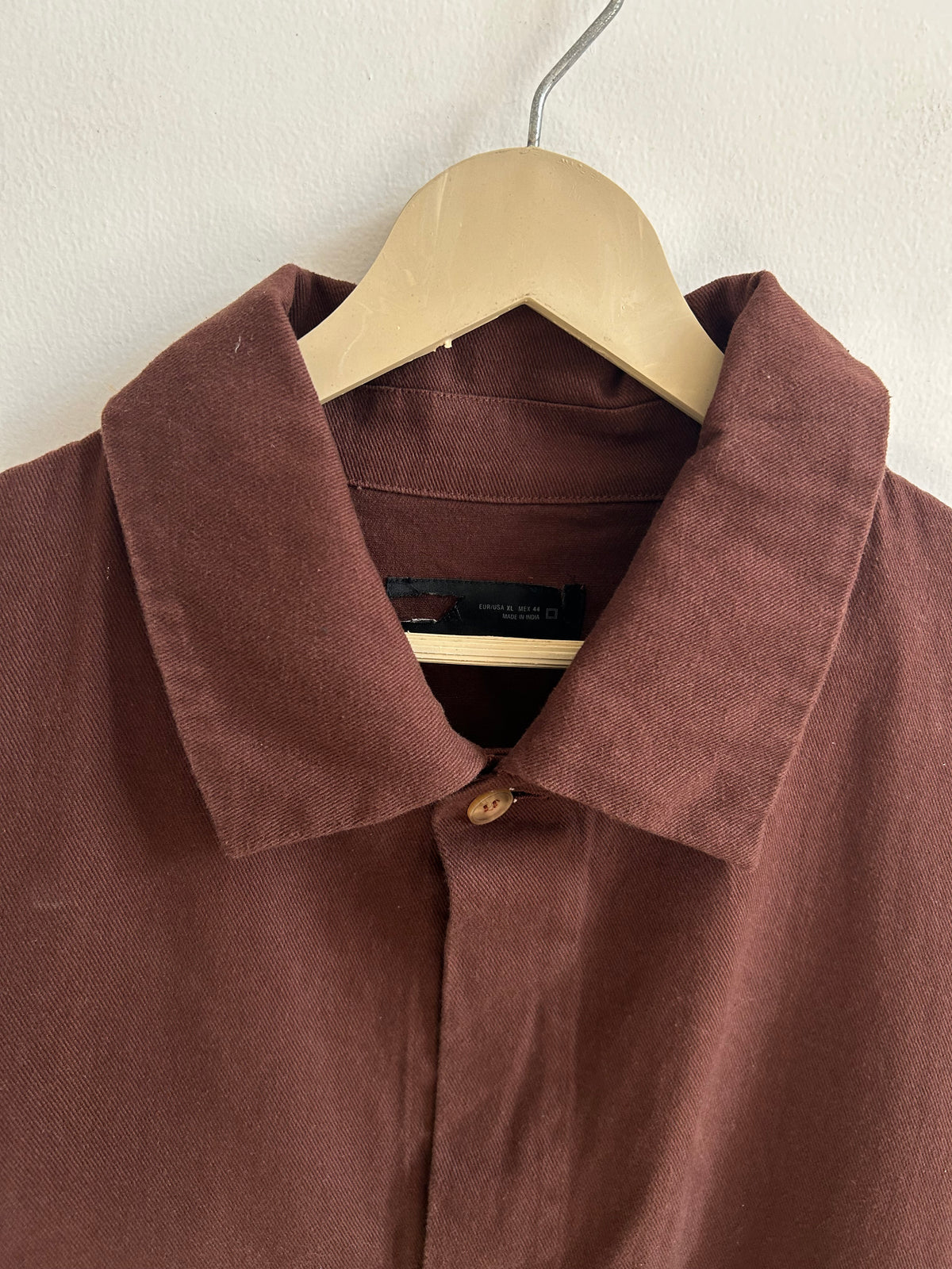 Brown Cotton Jacket: 50”