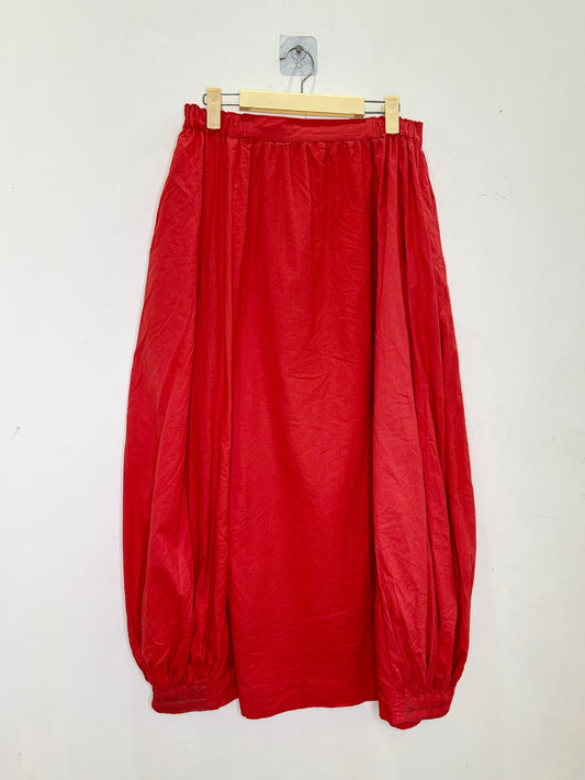Cotton Balloon Skirt (with Pockets)