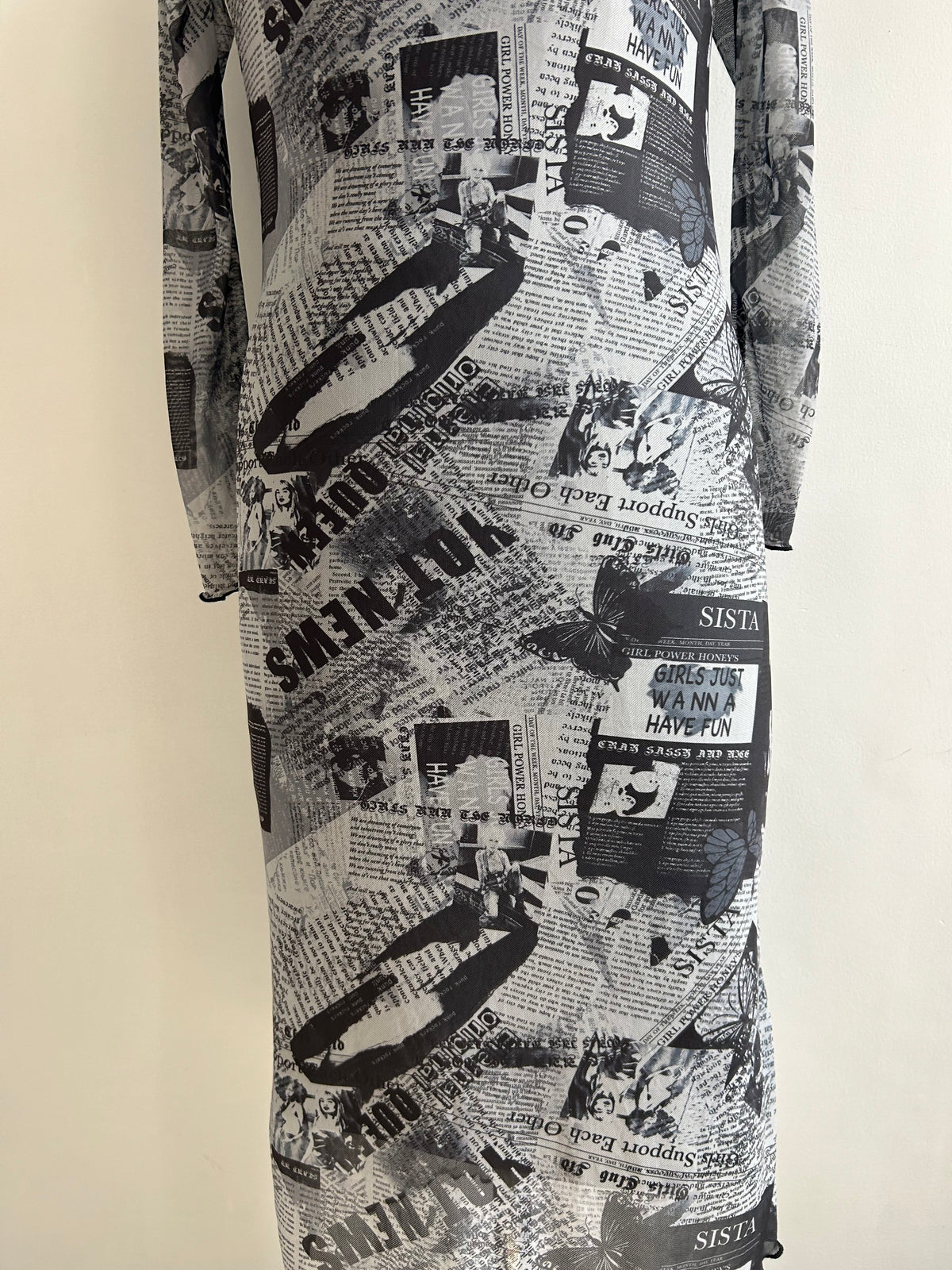 Newspaper Dress