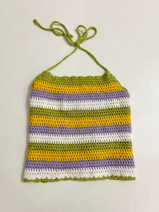 Crochet Backless Top