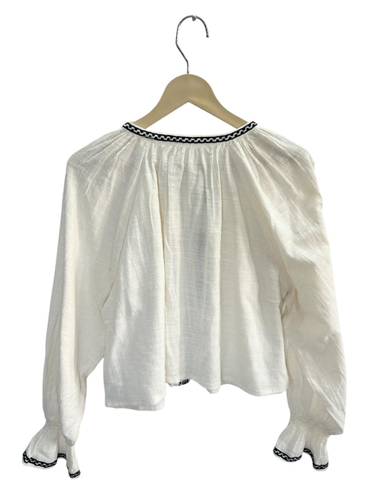 Cotton Embroidered Top