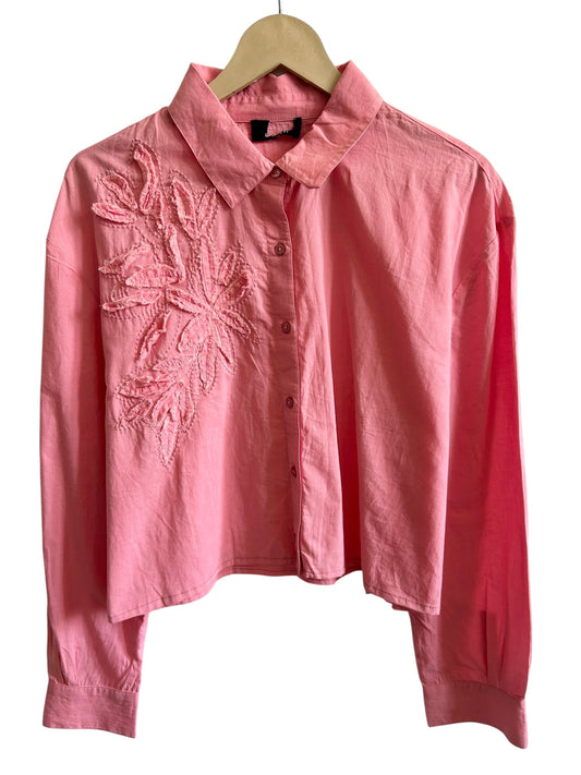 Cotton 3D Pink Shirt