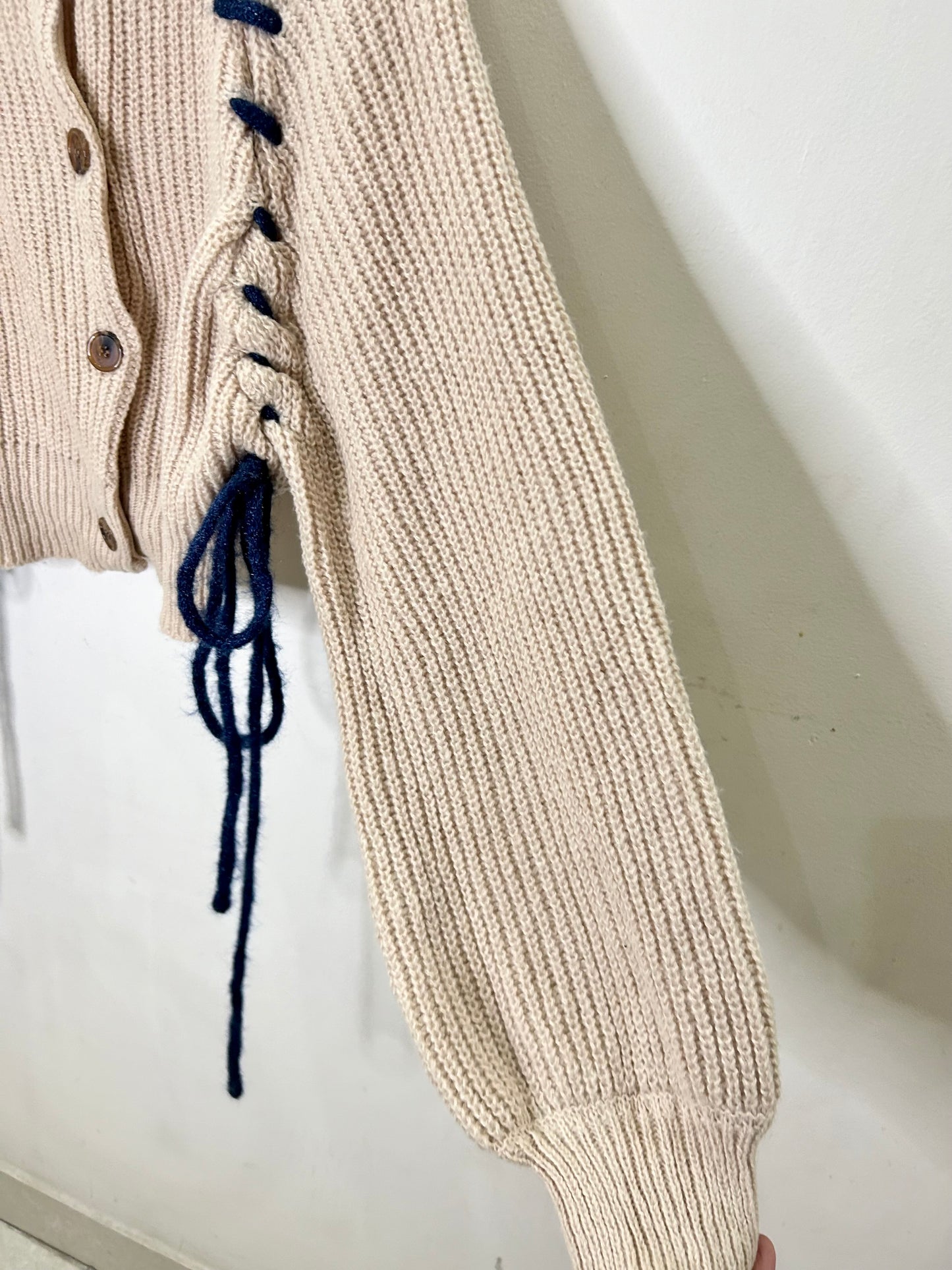 Knot Beige Sweater