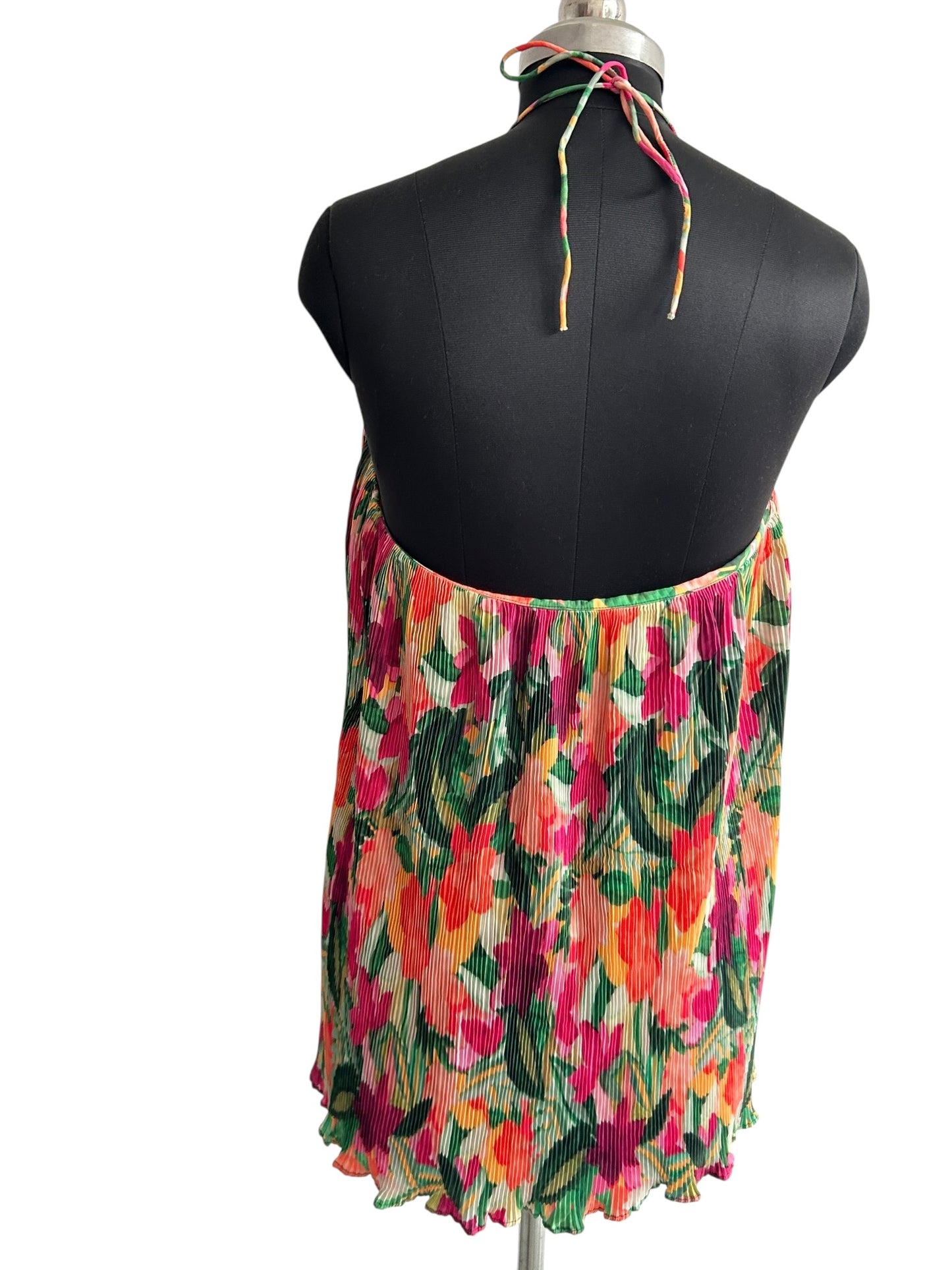 Floral Halterneck Dress