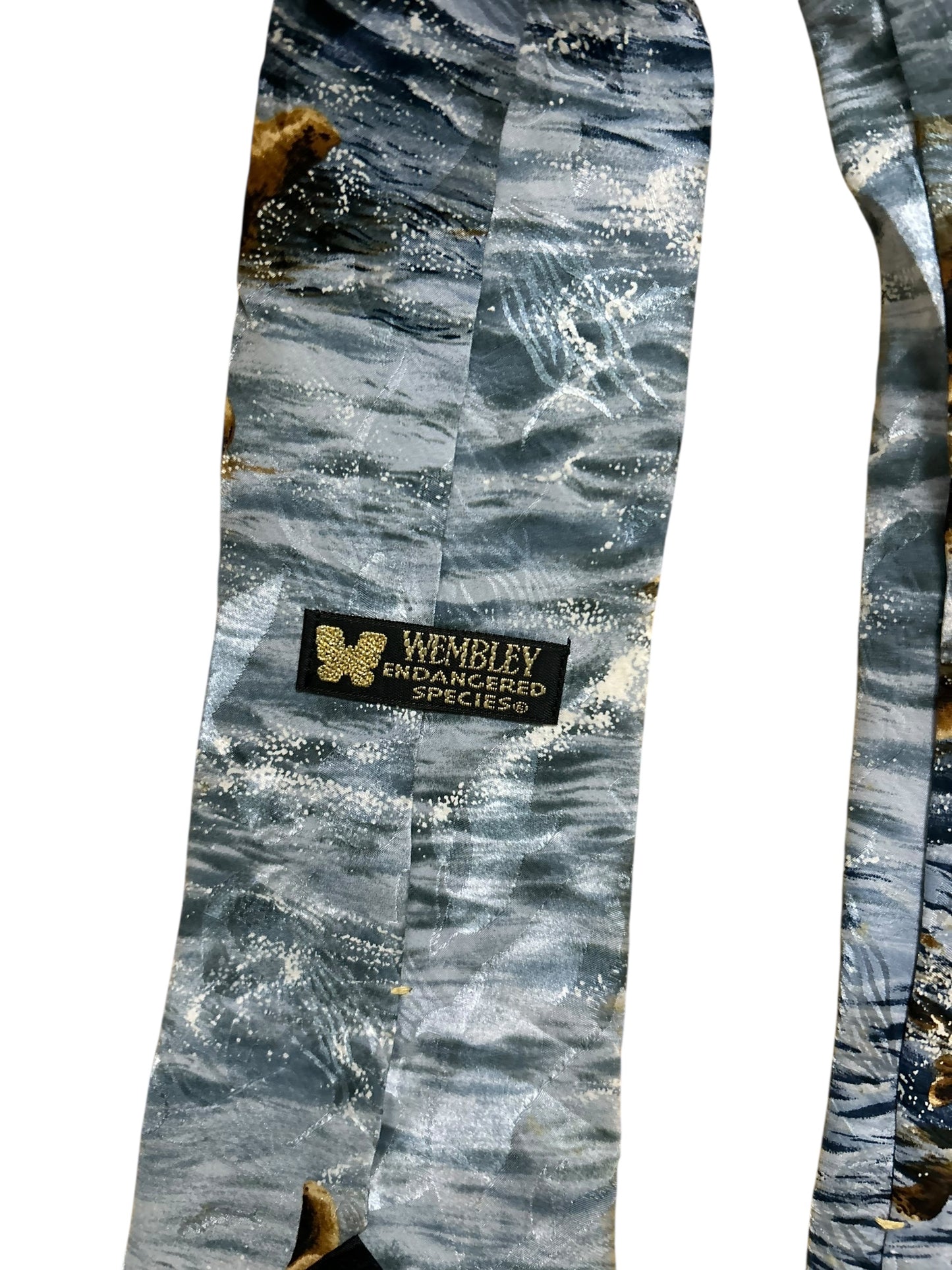 Vintage Sea Otters Tie #1