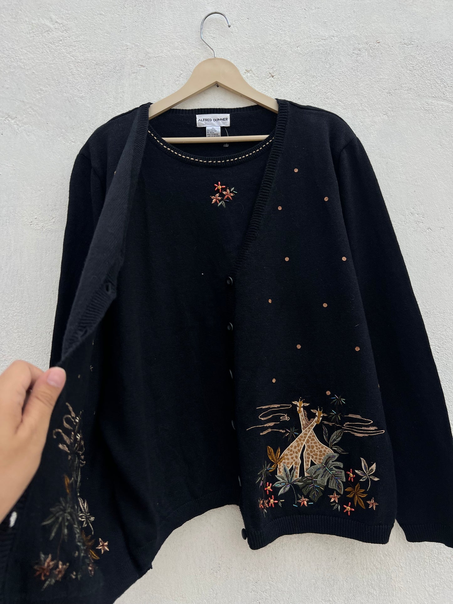 Giraffe Alfred Dunner Sweater
