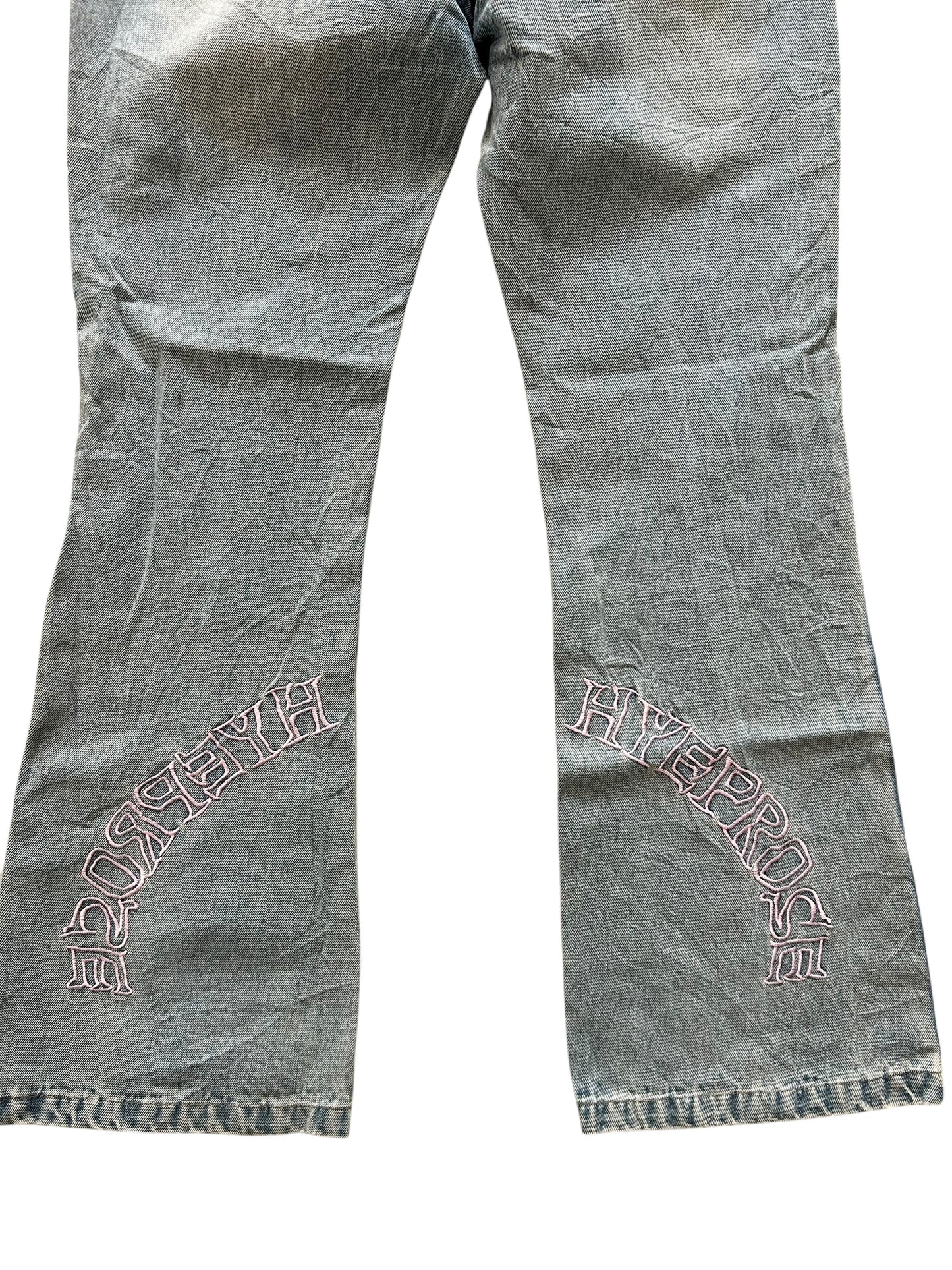 Cut Out Star Denim Jeans