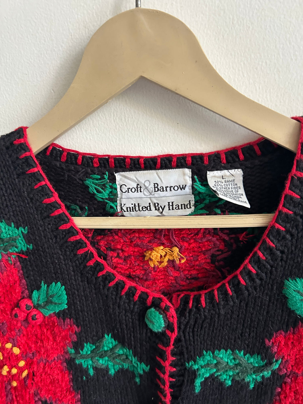 Croft & Barrow Floral Sweater