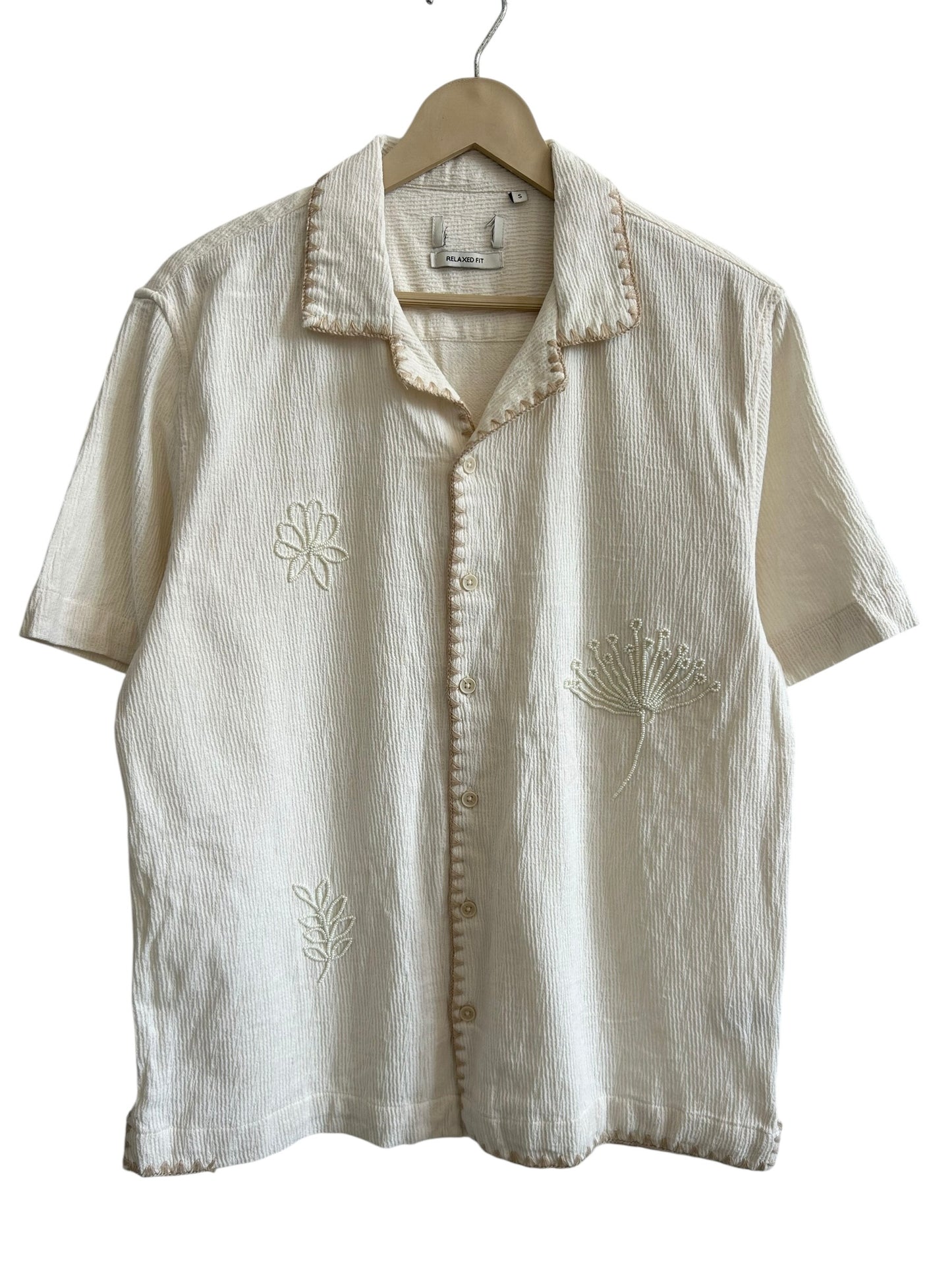 Cotton Beaded Shirt