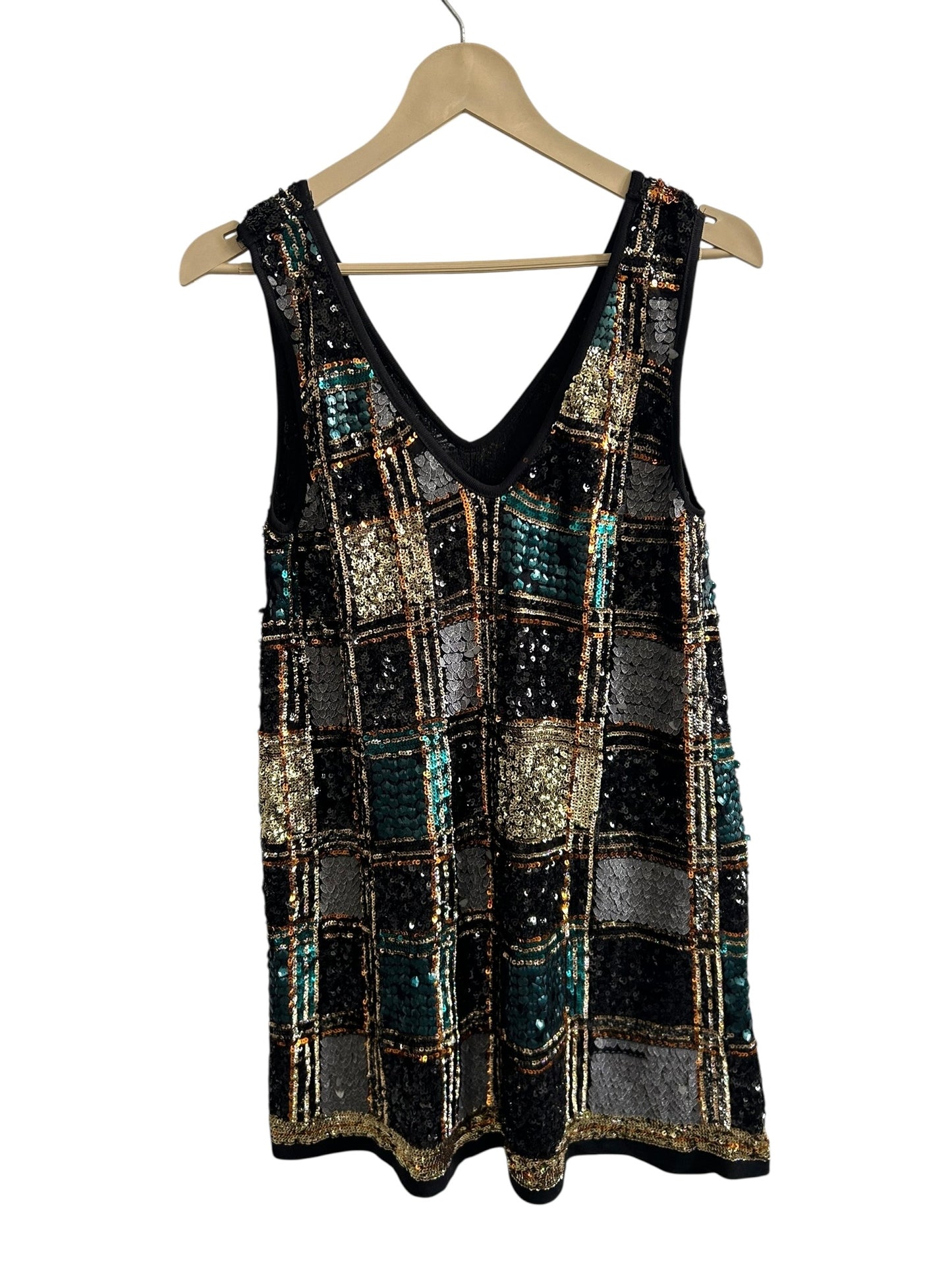 Sequin Work Dress