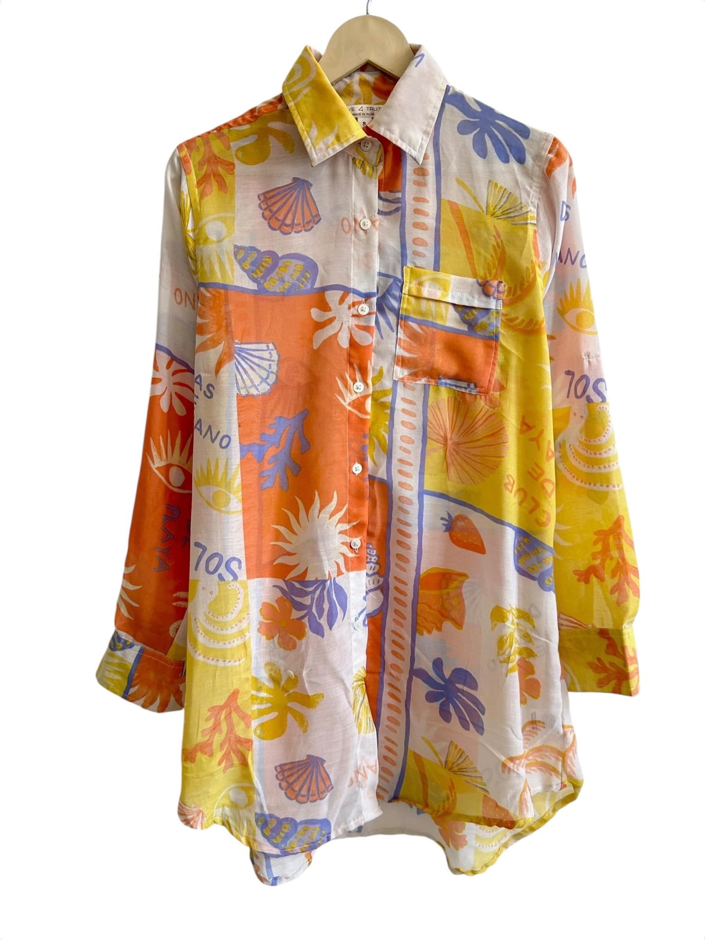 Starfish Printed Shirt