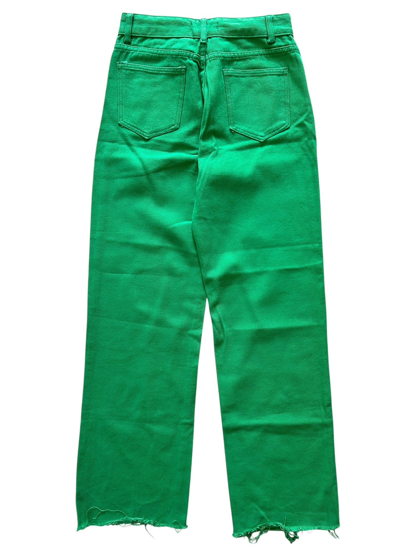 Green Denim Jeans
