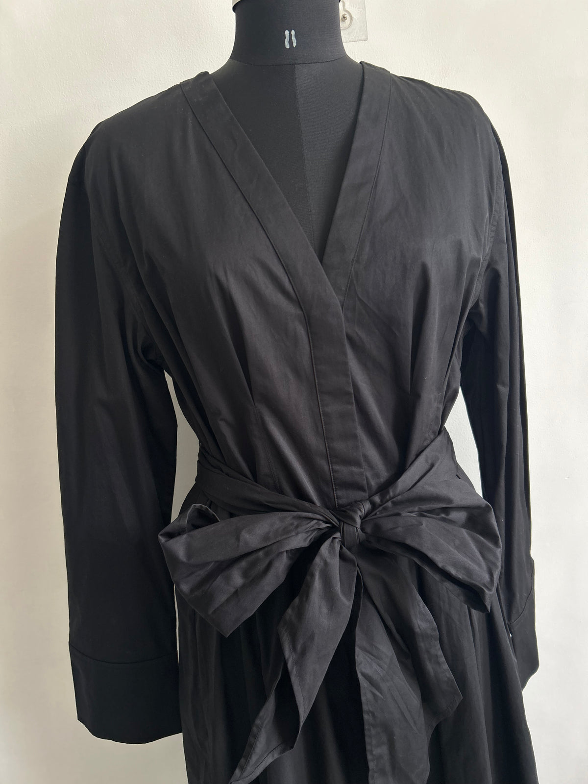 Knot Black Dress: 40”
