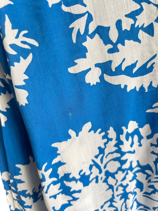 Blue Printed Shirt