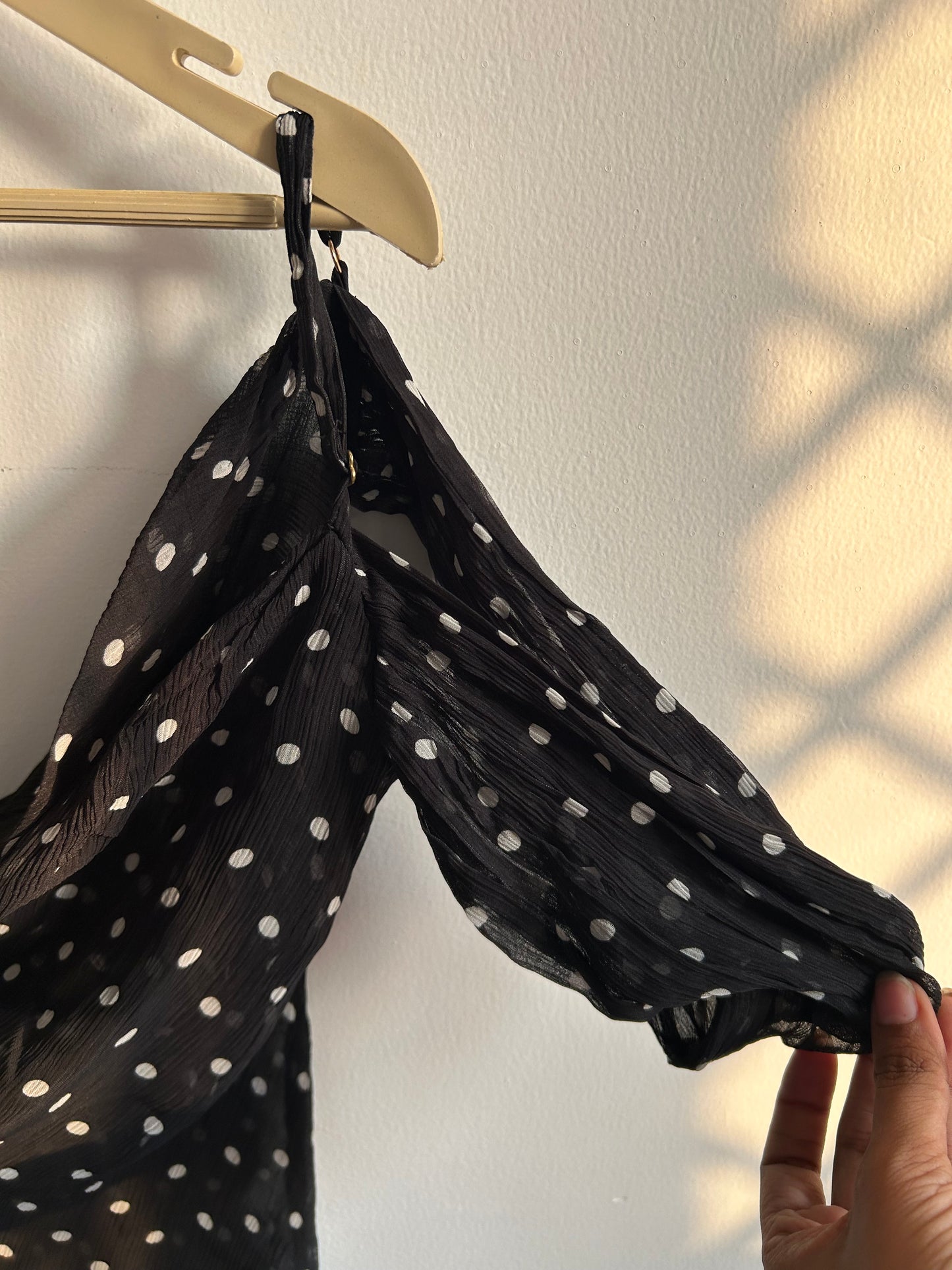 Polka dot top