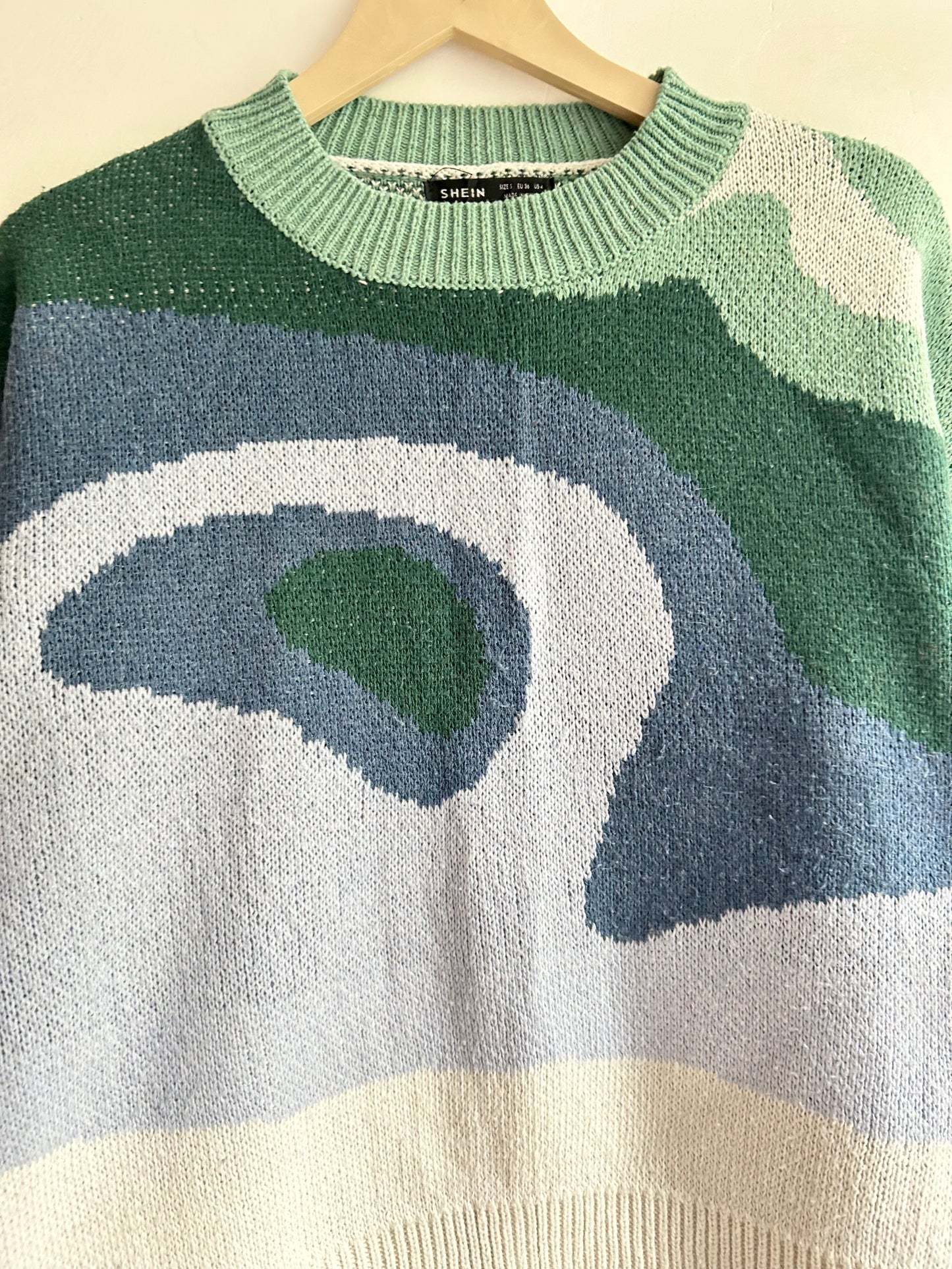 Abstract Pattern Sweater