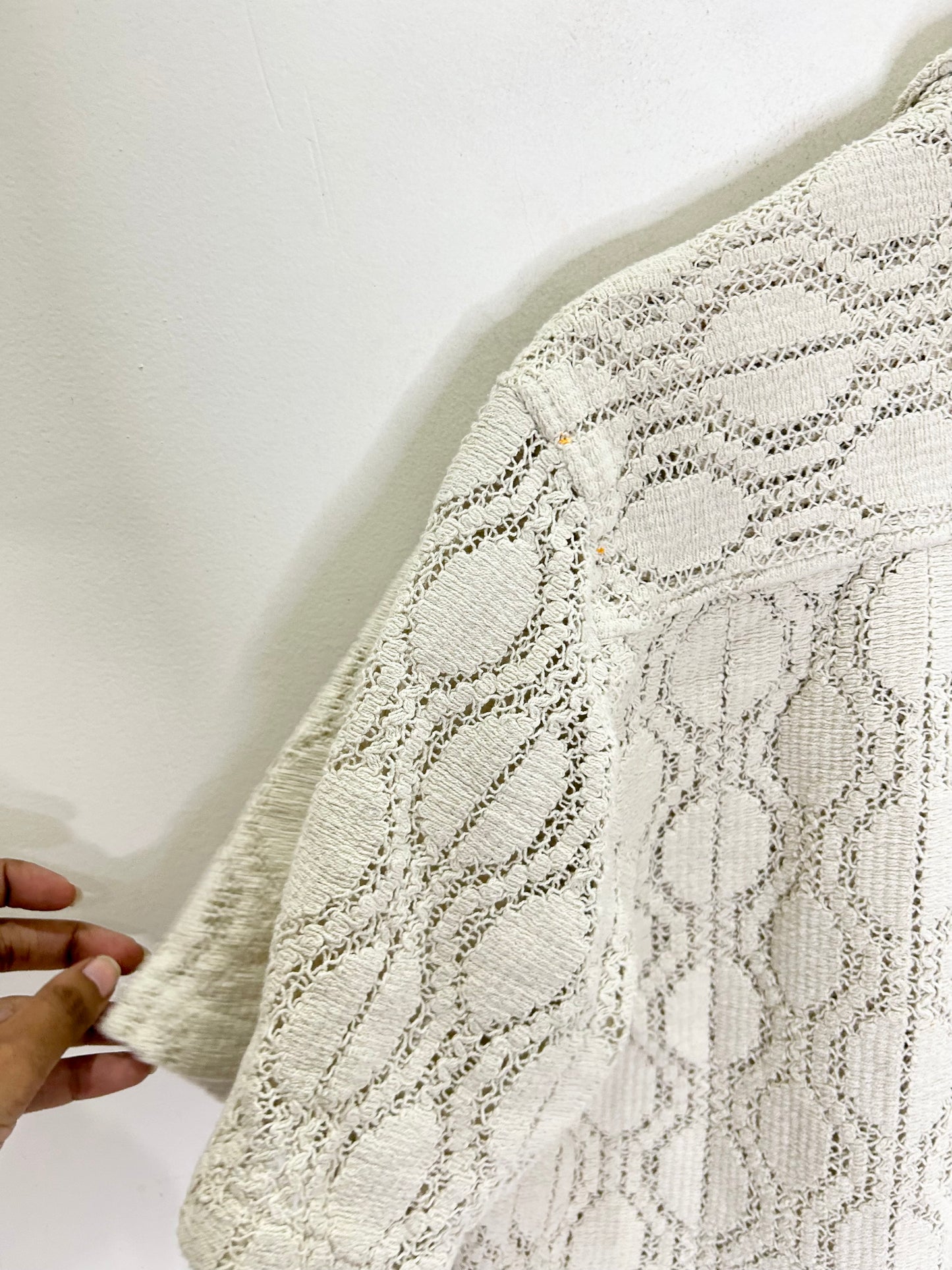 Floral Crochet Shirt