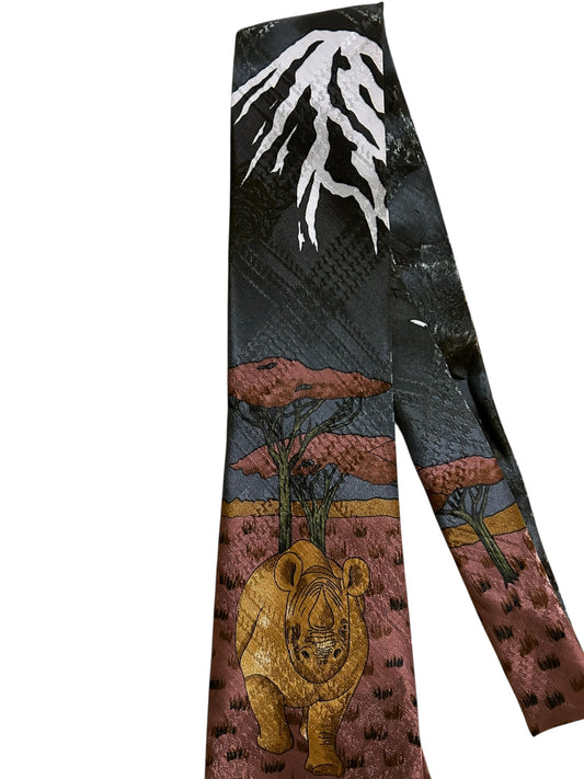 Vintage Rhino Tie #1