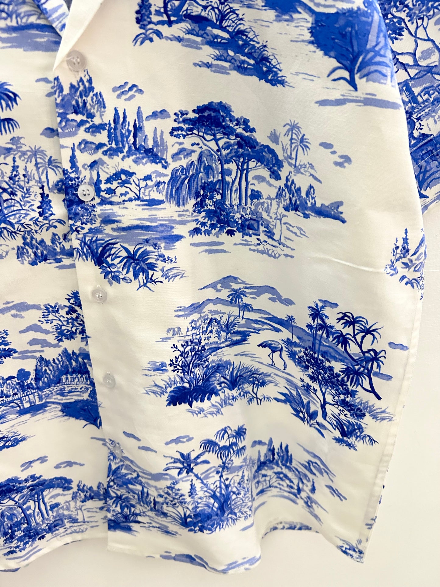 Cotton Hawain Print Shirt