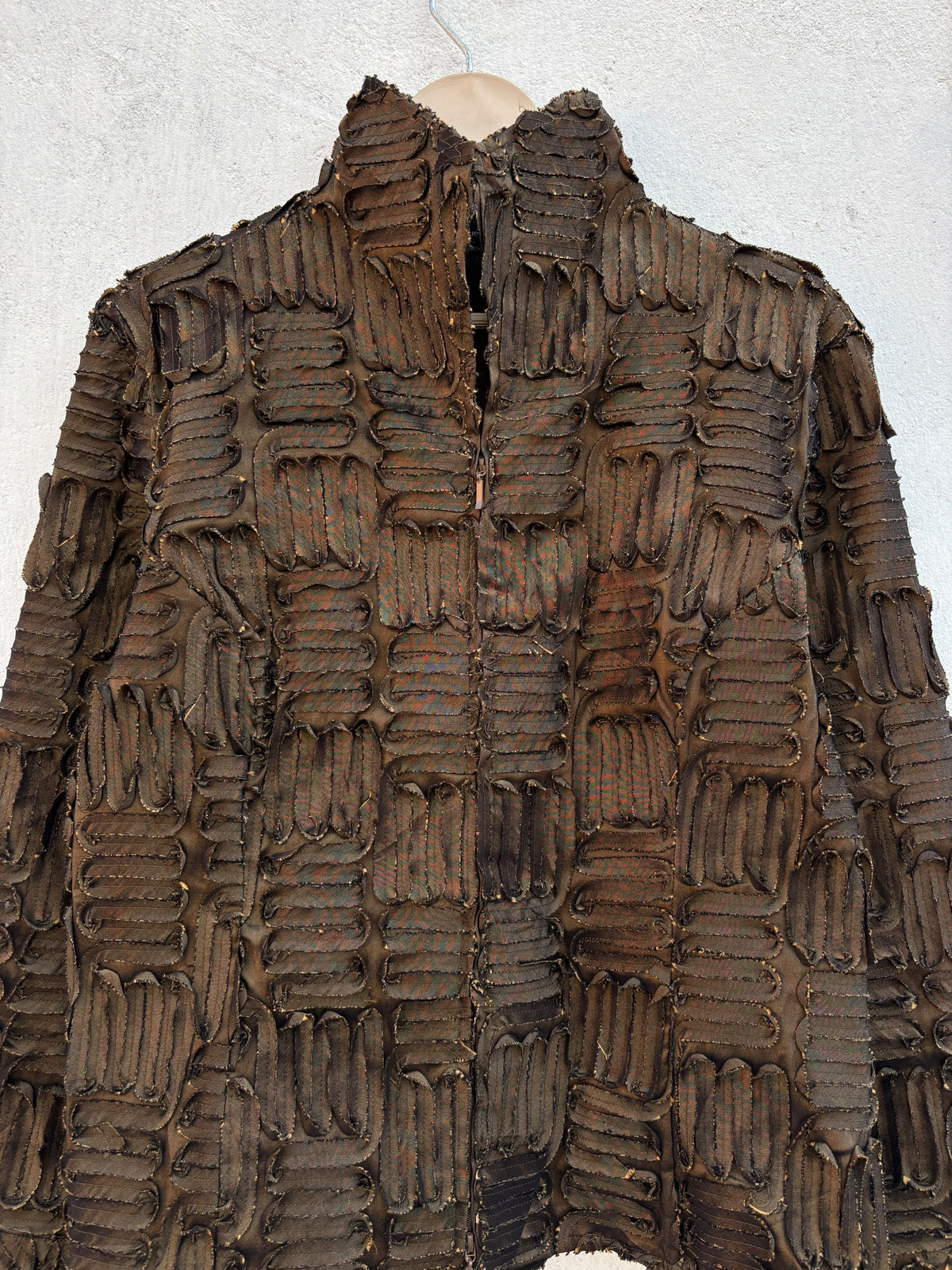 Vintage Brown Jacket: 38”